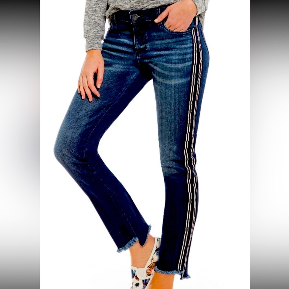 Kut from the Kloth Blue Ankle Jeans